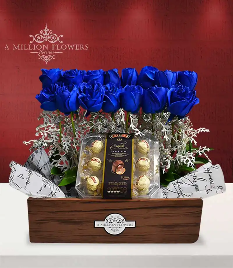 Papel de regalo floral de 22 x 27 pulgadas para ramos de flores y arreglos  (20 unidades) (azul) : Salud y Hogar 